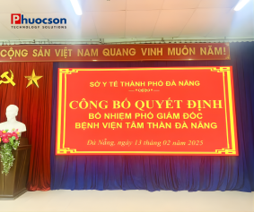 MÀN HÌNH LED P2 - BỆNH VIỆN TÂM THẦN - THÀNH PHỐ ĐÀ NẴNG